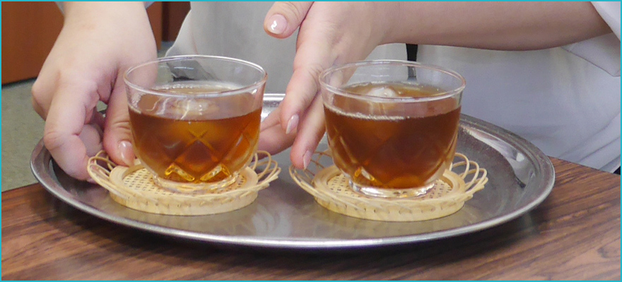 お茶出し